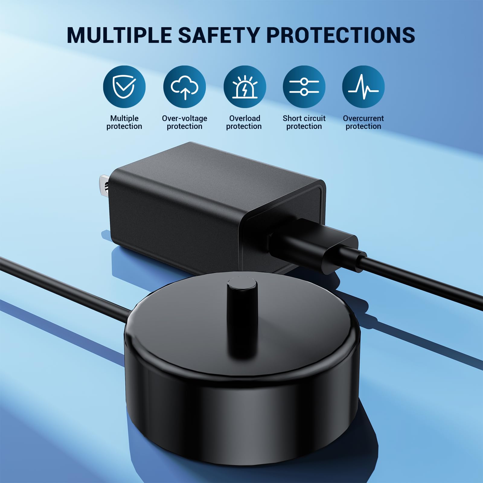 SGEOYPIL cable USB incluido listo para conectar y cargar en viaje