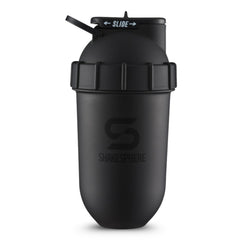 SHAKESPHERE vista frontal del tumbler en caja, diseño compacto y atractivo