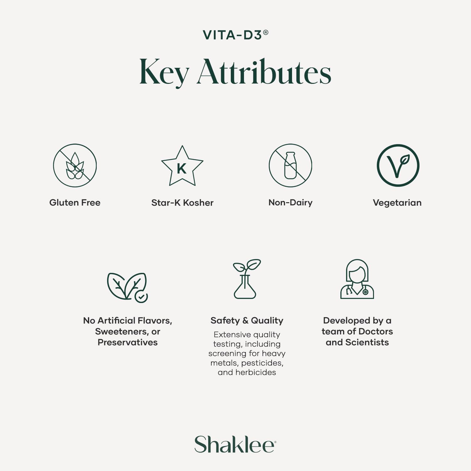 Shaklee tableta en mano para comparar tamaño y facilidad de ingestión