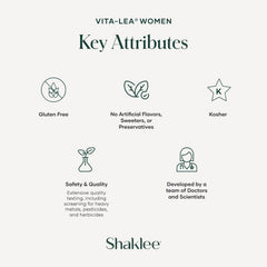 Shaklee Vita‑Lea etiqueta nutricional legible para información segura