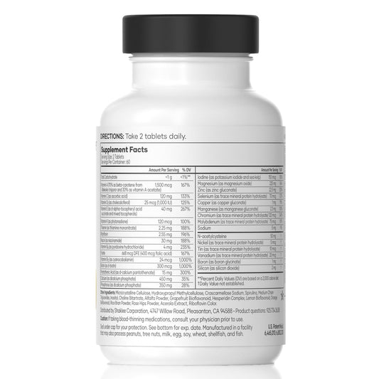 Shaklee Vita-Lea Gold tableta principal enfocada y fácil de tragar