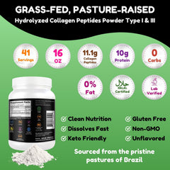 SHIFAA NUTRITION textura fina del polvo de colágeno, disolución fácil y sin grumos
