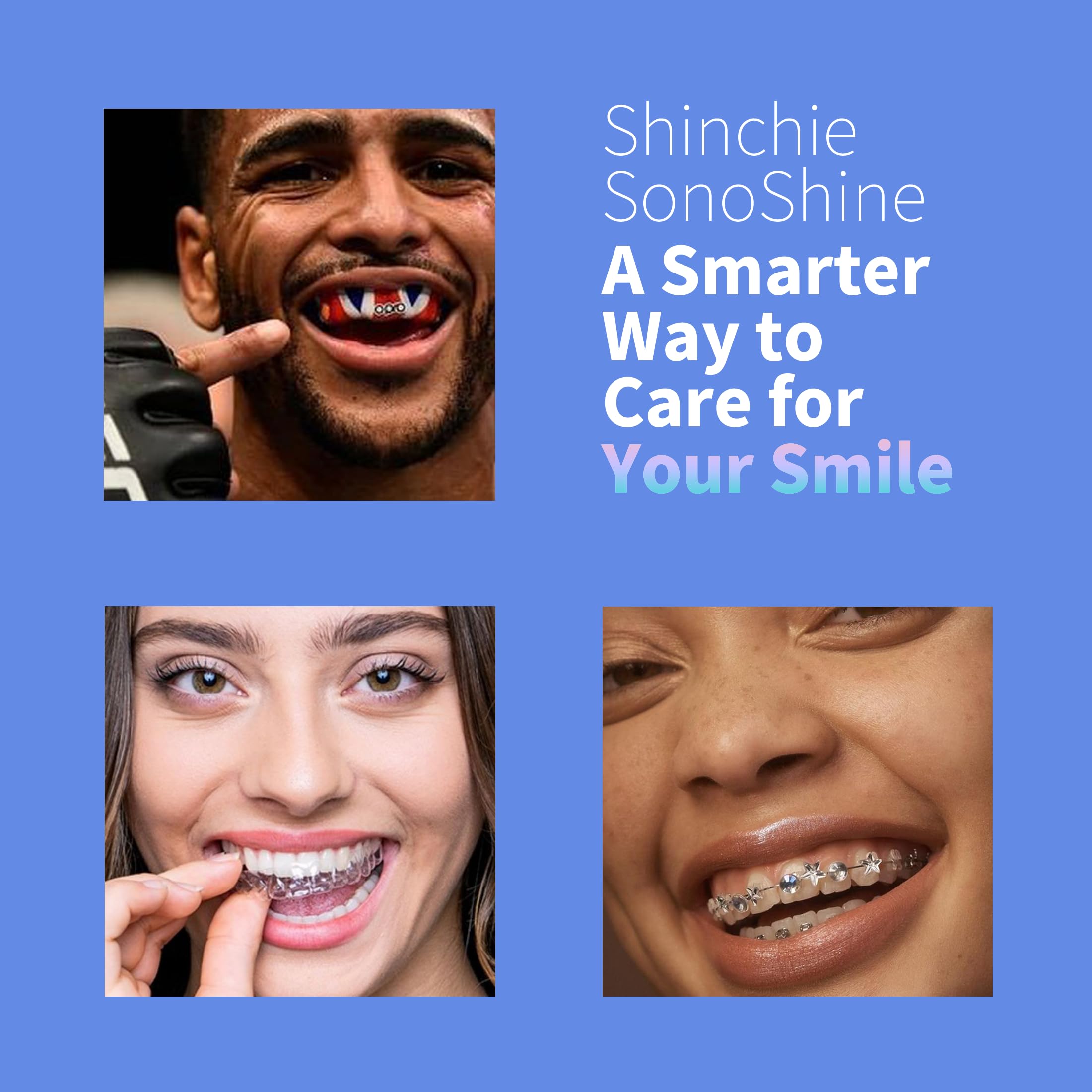 shinchie placa informativa con especificaciones y beneficio de garantía
