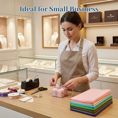 Shindel mesa de trabajo con tijeras y pegamento, ideal para talleres y DIY