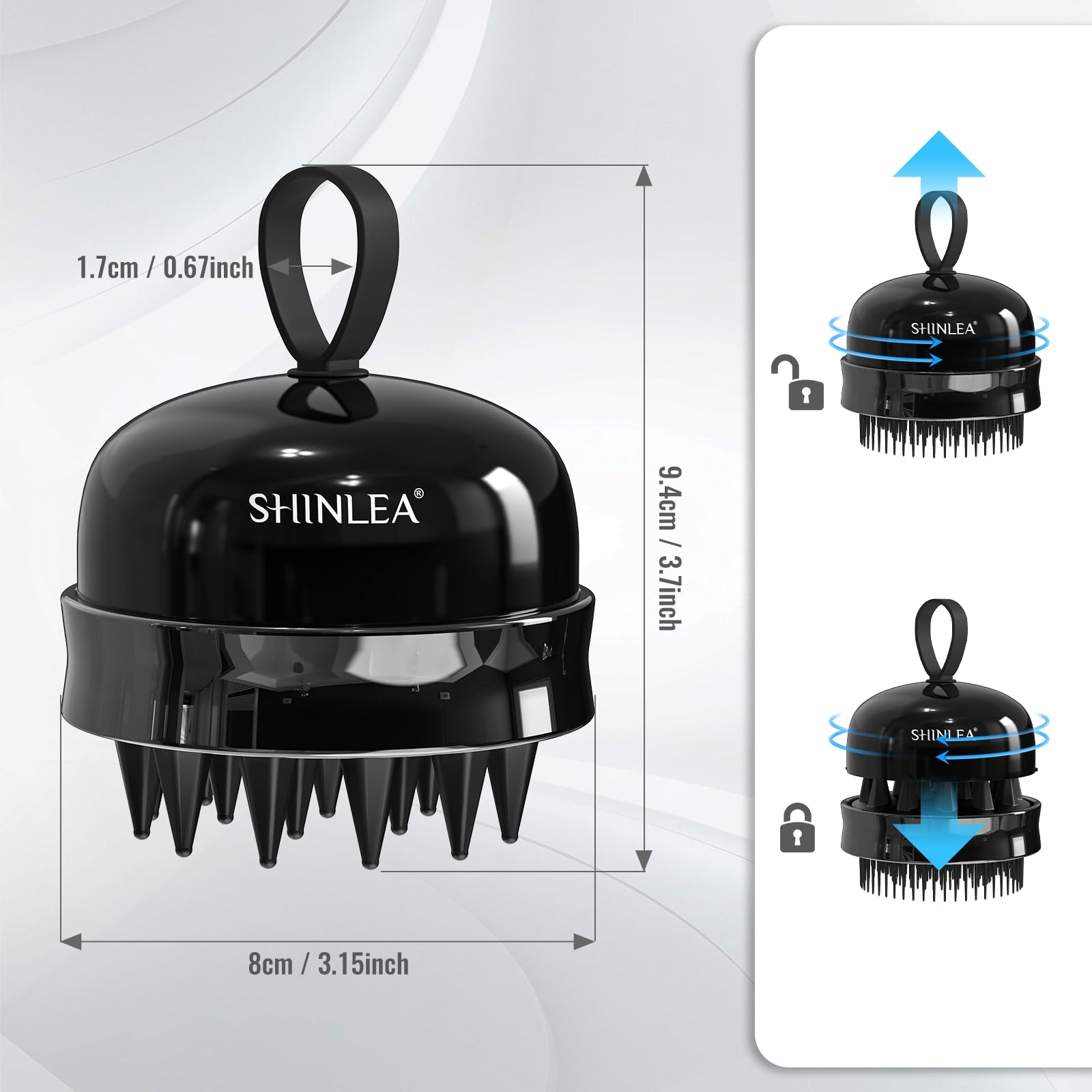 SHINLEA agarre con anillo ergonómico para control y comodidad