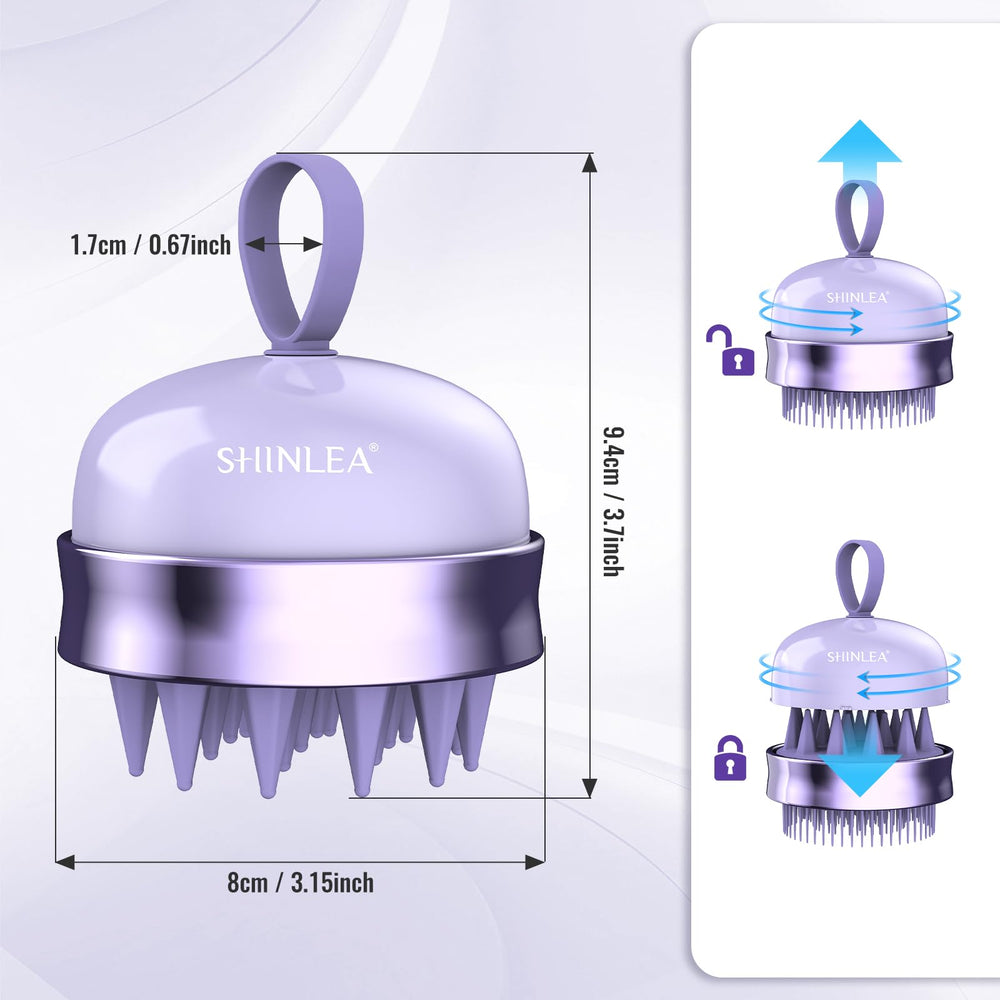 SHINLEA comparación de tamaño en mano para evaluar portabilidad y control