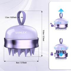 SHINLEA comparación de tamaño en mano para evaluar portabilidad y control