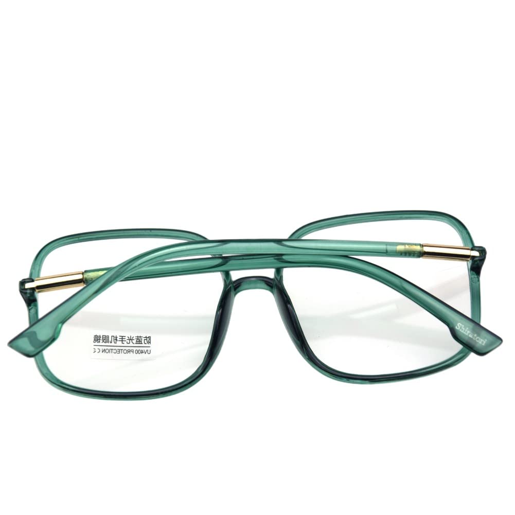 Shiratori gafas en uso frente a ordenador, mayor confort visual