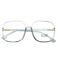 Shiratori gafas en uso frente a pantalla reduciendo deslumbramiento digital