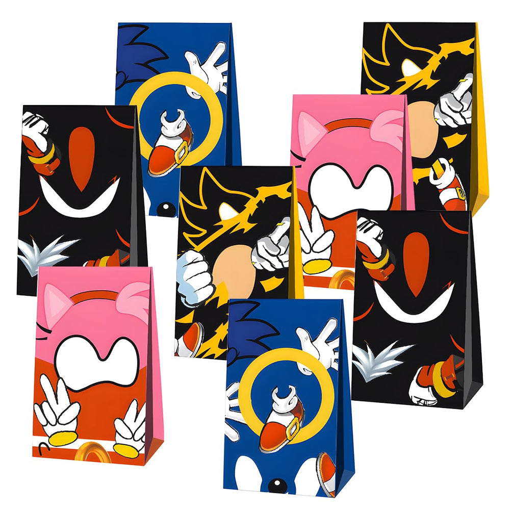 SHONHONG bolsa frente erizo azul que destaca diseño alegre y entrega ordenada