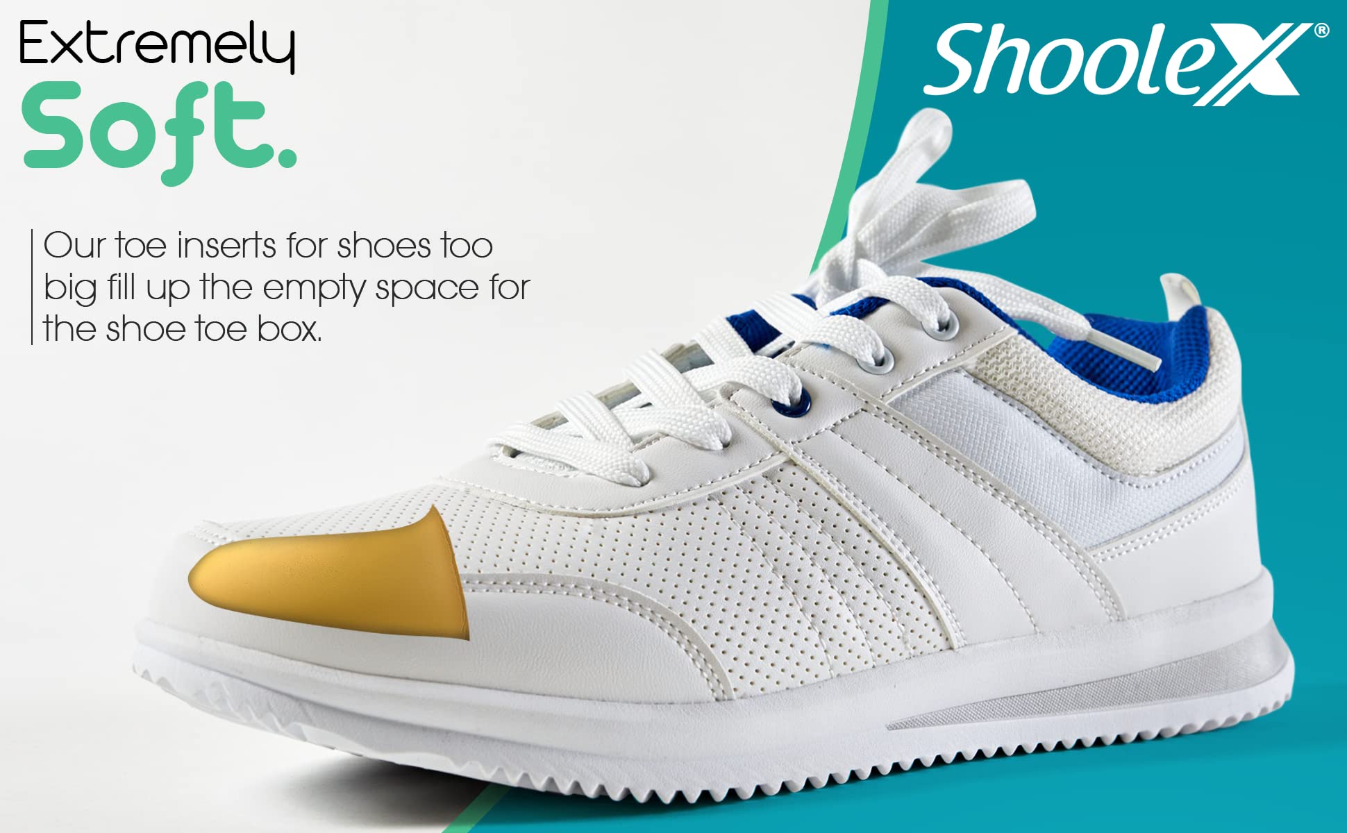 Shoolex etiqueta de tamaño Medium, ayuda a elegir la talla correcta