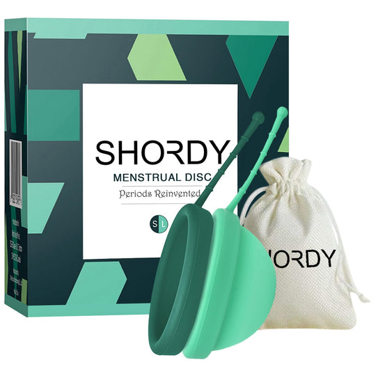 SHORDY pack frontal mostrando discos y funda, alternativa ecológica