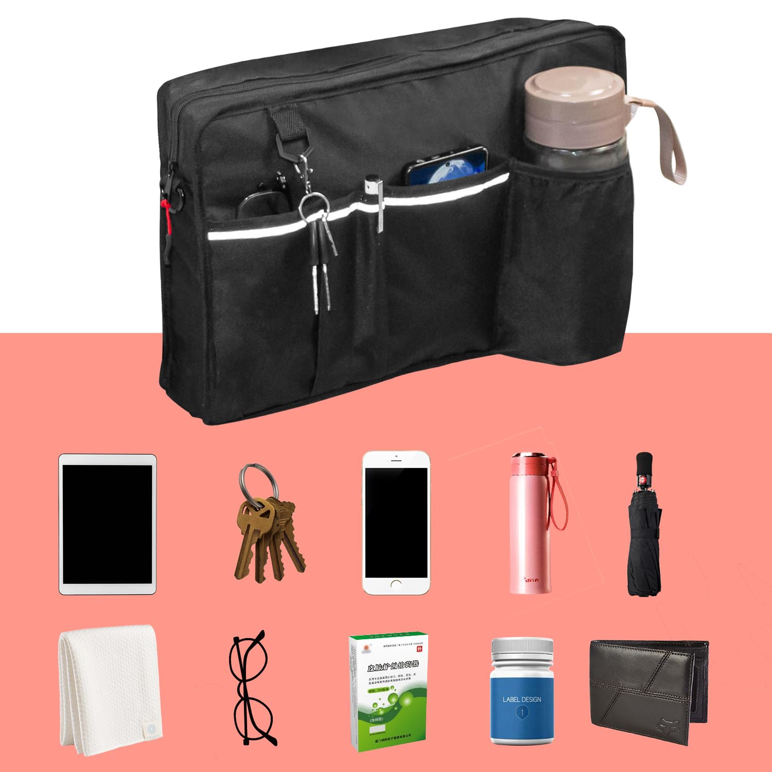 Shouken bolso en entorno diario mostrando practicidad y estilo