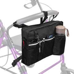 Shouken bolso frontal montado en rollator para acceso cómodo