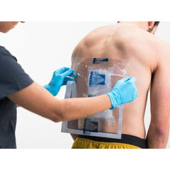 Shower Shield colocación con una mano para uso sencillo