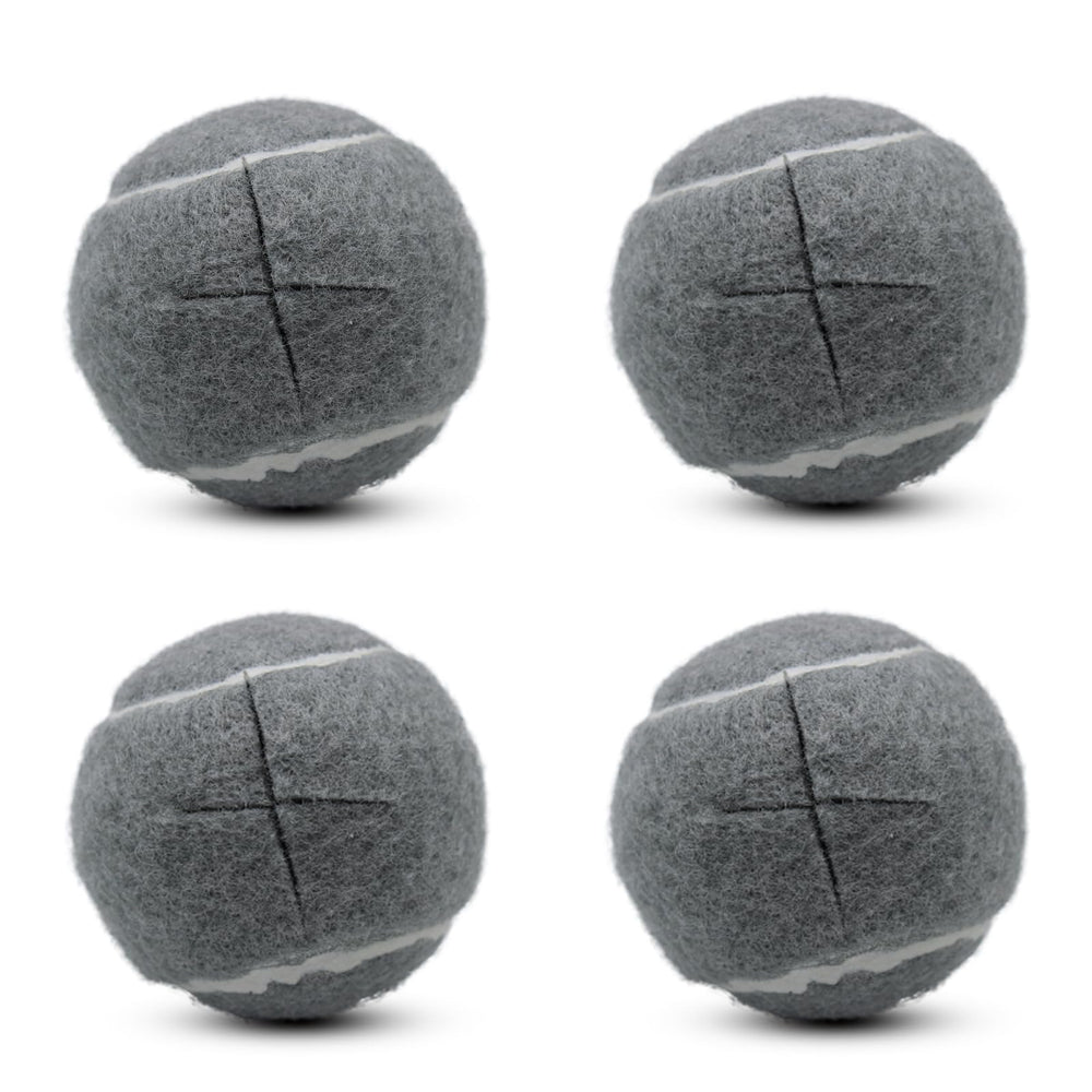 SHYUJAJIE empaque frontal mostrando pack de 4 pelotas, protección inmediata