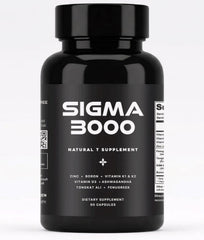 SIGMA 3000 frontal del envase mostrando diseño y beneficio vitalidad