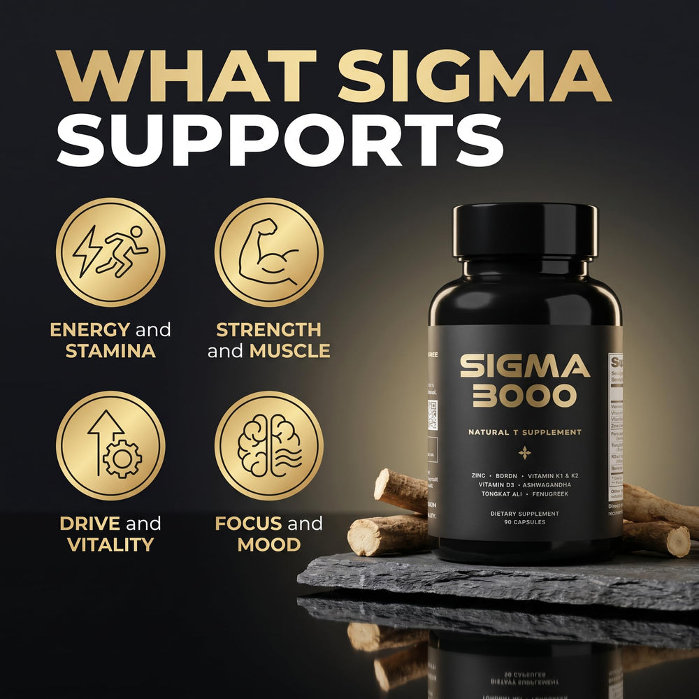 SIGMA 3000 en uso por hombre entrenando, mayor energía durante ejercicio