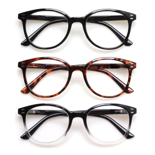 SIGVAN pack frontal con tres gafas, práctico para llevar y elegir