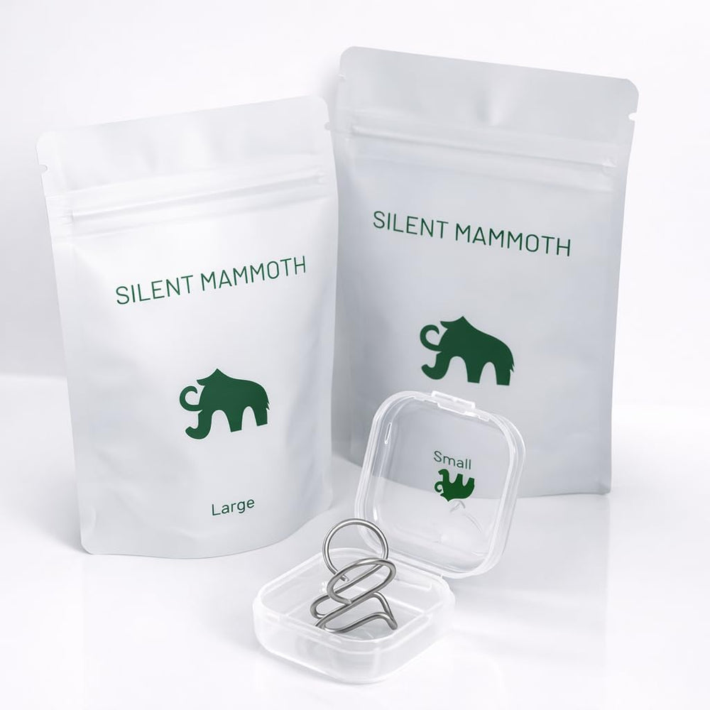 Silent Mammoth close-up de silicona suave para mayor comodidad