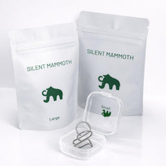 Silent Mammoth close-up de silicona suave para mayor comodidad