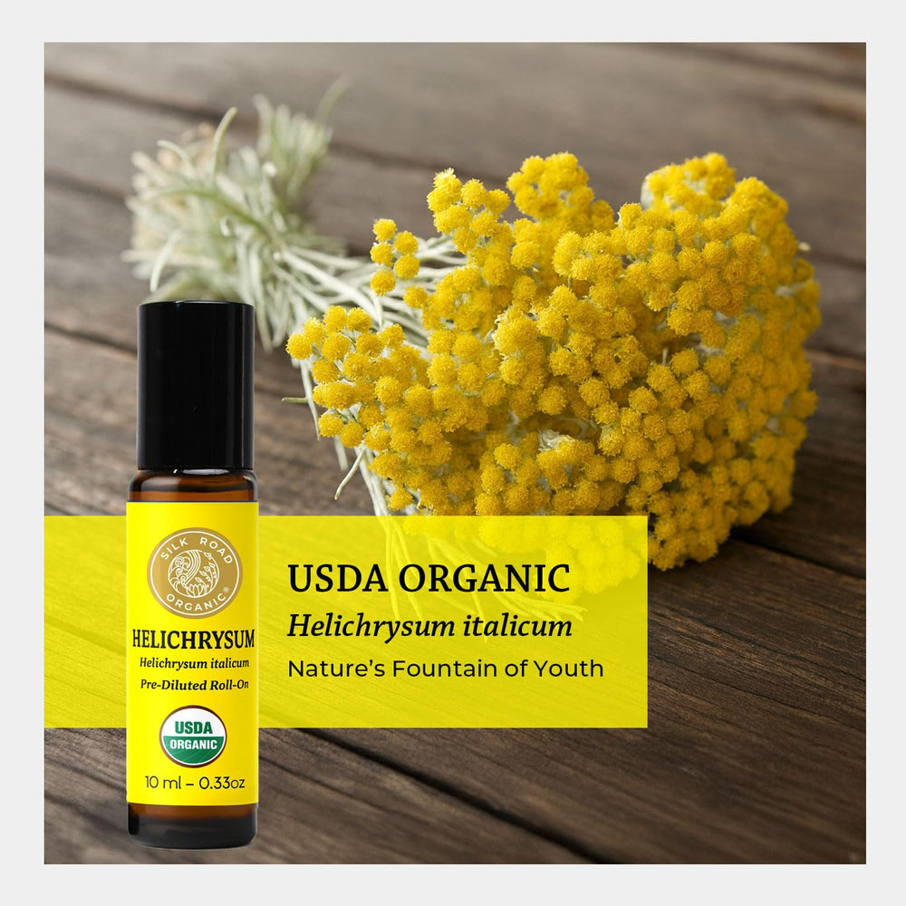 Silk Road Organic uso nocturno en tocador para integrar en rituales personales