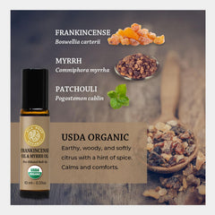 Roll-on Silk Road Organic en un ambiente relajado, aroma que ayuda a tranquilizar