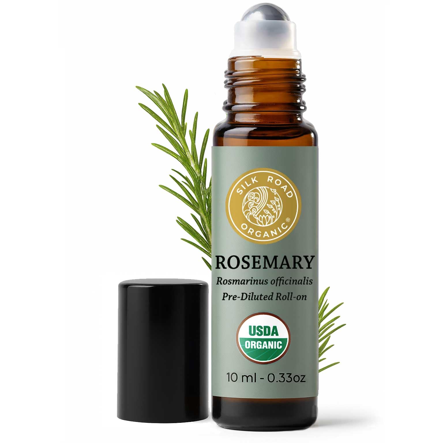 Silk Road Organic envase frontal compacto, práctico para llevar