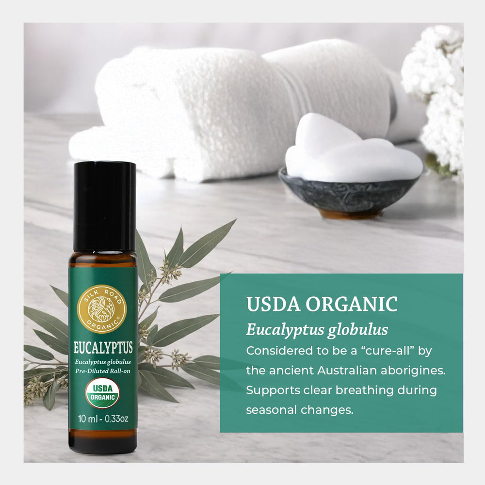 Silk Road Organic etiqueta con sello USDA que certifica origen orgánico