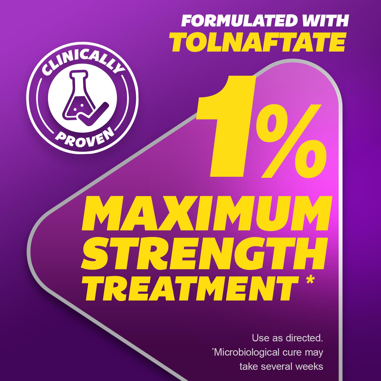 silka etiqueta con Tolnaftate 1% resaltada para identificar ingrediente activo