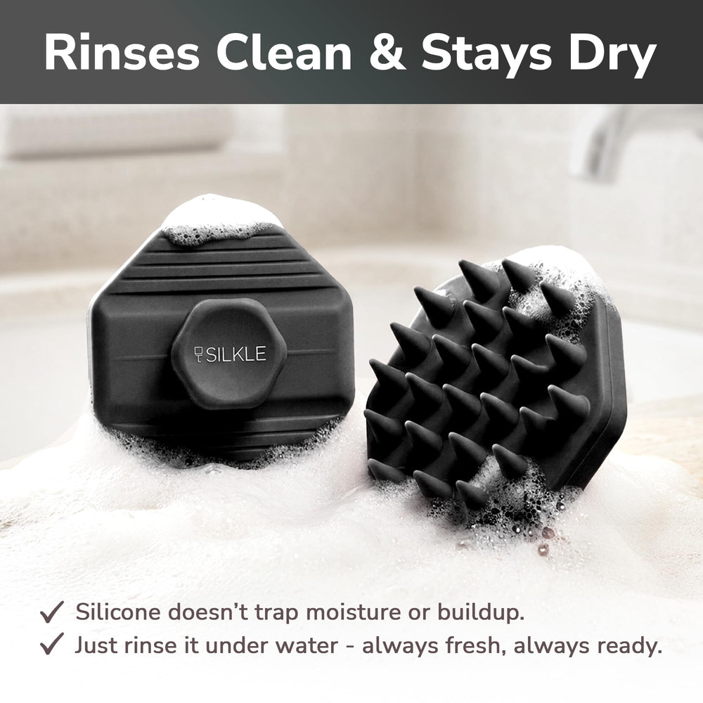 SILKLE cepillo en baño estilo relajante para rutina diaria