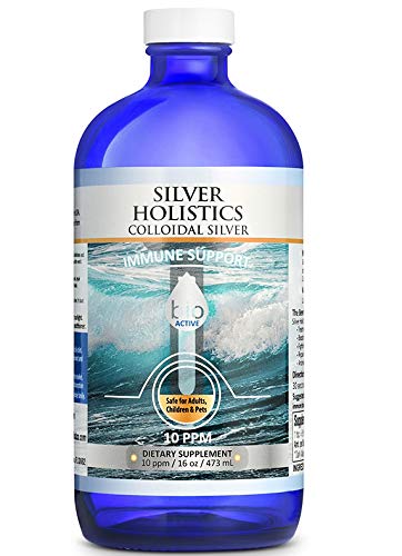 Silver Holistics close-up del pulverizador que muestra la boquilla de niebla fina para aplicación cómoda
