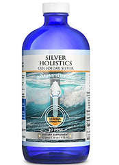 Silver Holistics close-up del pulverizador que muestra la boquilla de niebla fina para aplicación cómoda