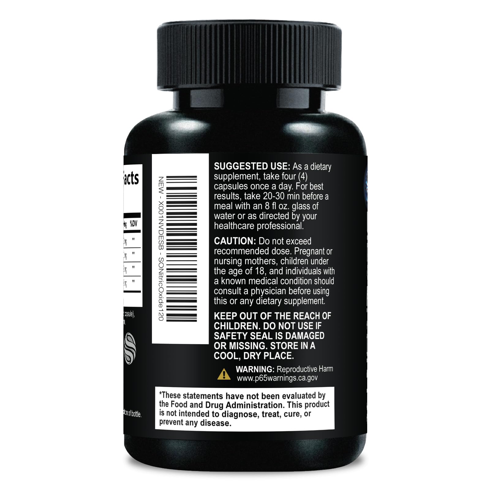 SILVERONYX lista de ingredientes claros para confianza y transparencia