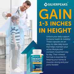 SILVERPEAKS cápsula al lado de una regla para escala realista