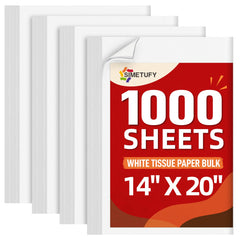 Simetufy paquete frontal de 1000 hojas, ahorro para tiendas y eventos