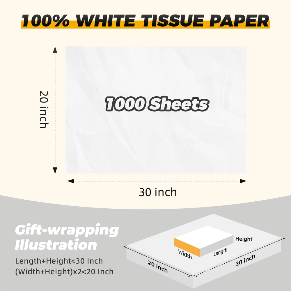 Simetufy textura del papel de seda mostrando grosor superior