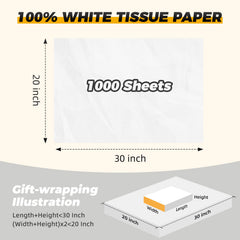 Simetufy textura del papel de seda mostrando grosor superior