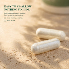 Simlike producto en entorno minimalista que inspira confianza