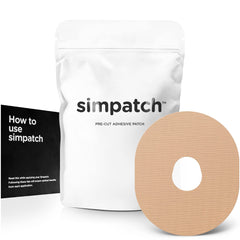 SIMPATCH frontal del pack mostrando 25 parches, protección prolongada