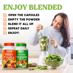 Simply Nature's Pledge pack dos frascos ahorro y suministro prolongado