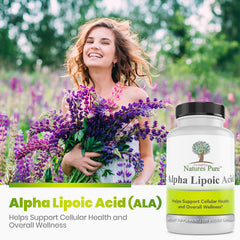 Simply Natures Pure etiqueta nutricional legible destacando ingredientes limpios