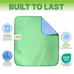 Simply Seniors detalle de la base impermeable que evita filtraciones