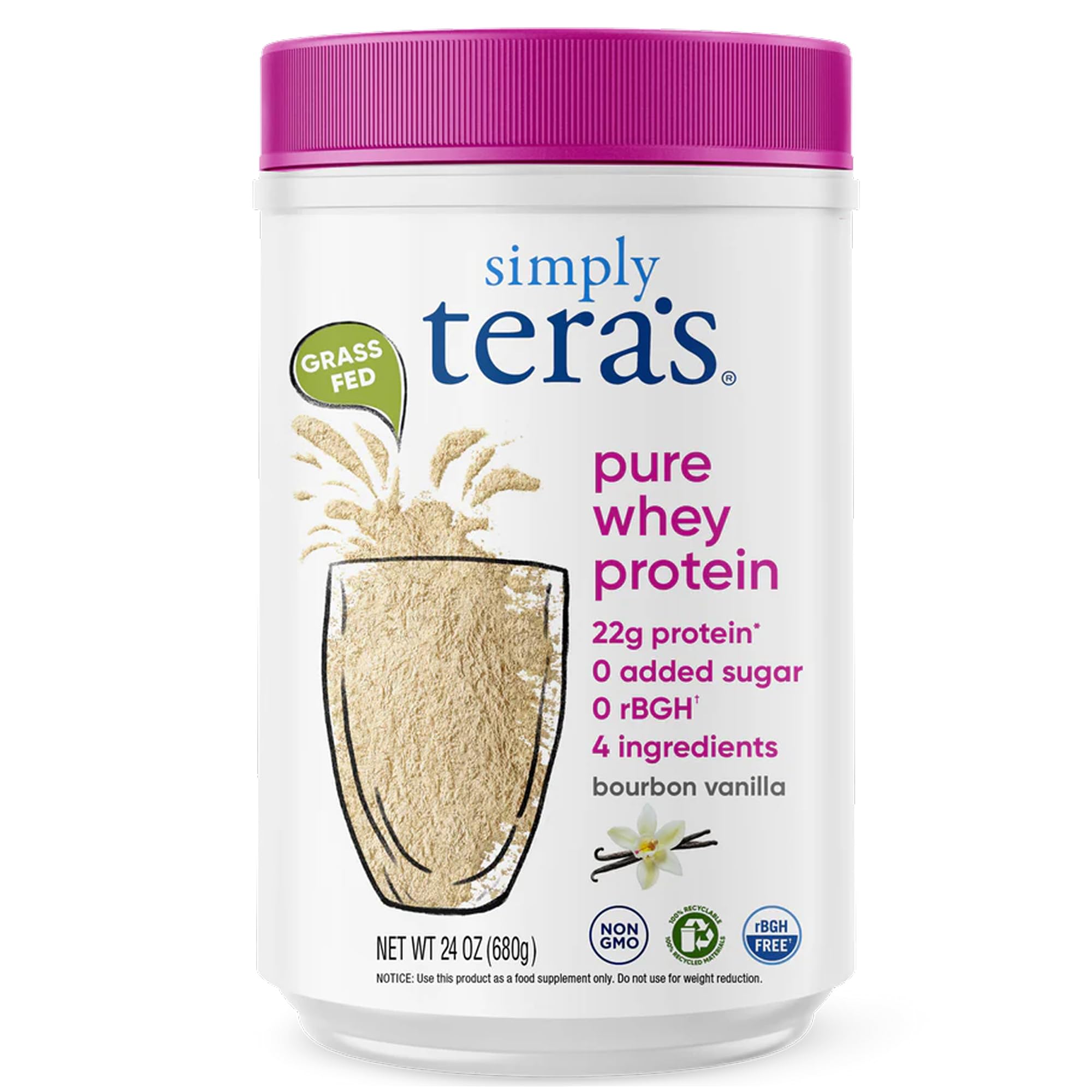 simply tera's envase frontal mostrando la marca y beneficios