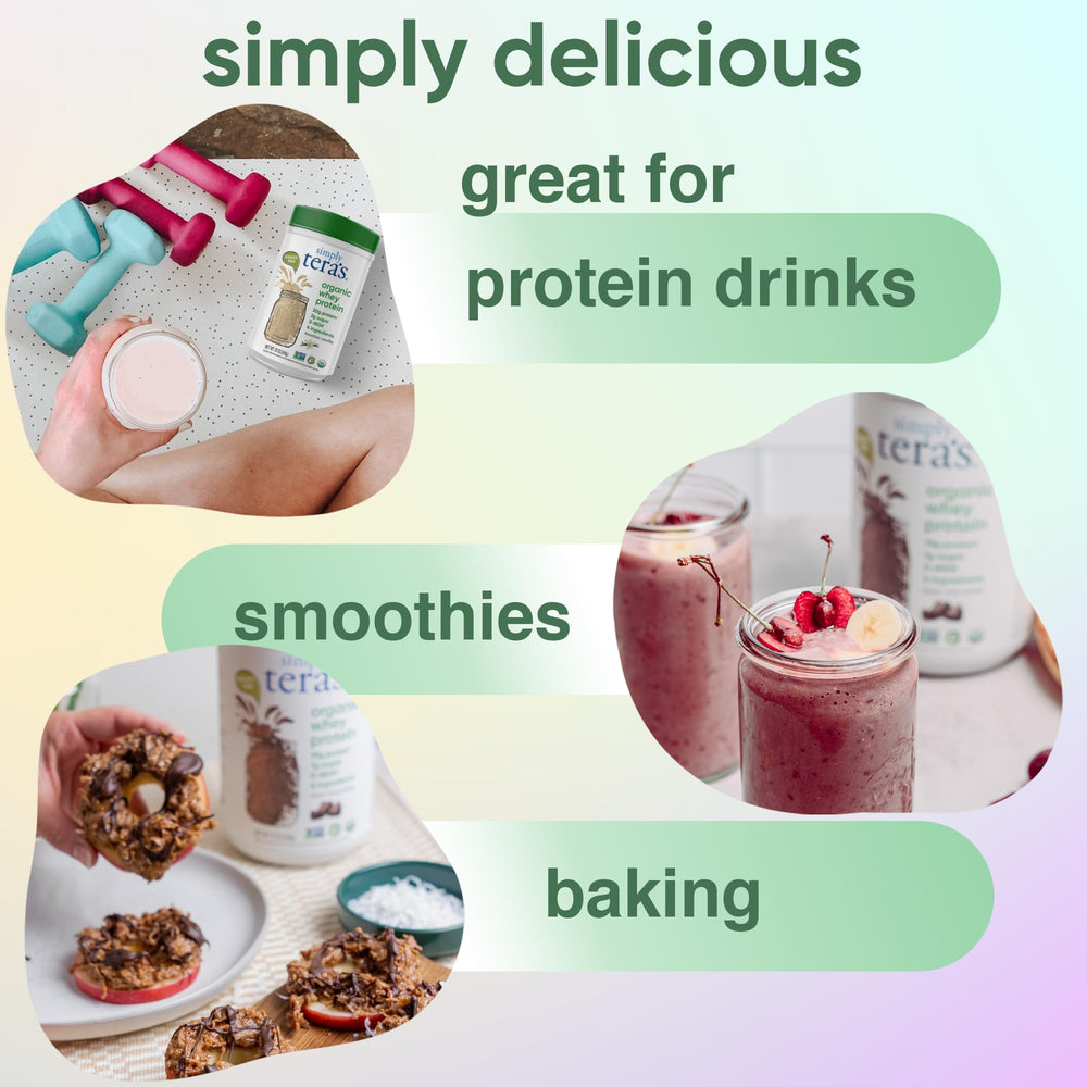 simply tera's pancakes con proteína añadida, receta nutritiva y sabrosa