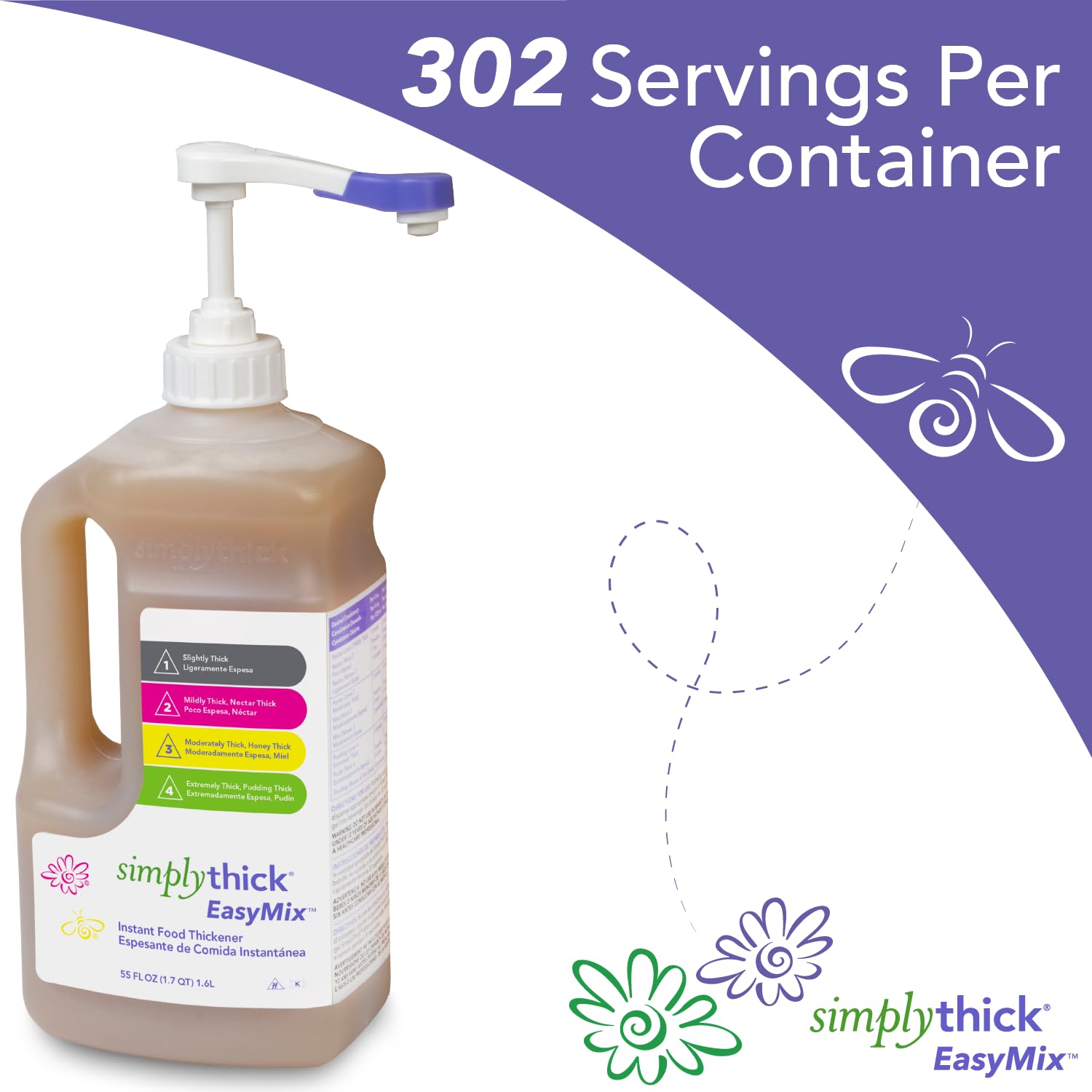 SimplyThick comparación de tamaño con manos para escala y portabilidad