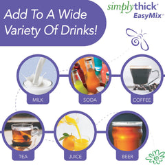 SimplyThick comparación de tamaño en mano para visualizar la capacidad