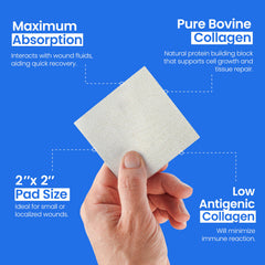 Simpurity pad junto a una regla para comparar tamaño preciso