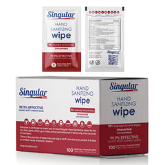 Singular Wipes paquete frontal práctico para viaje y almacenamiento