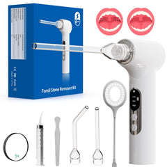 Sinkawa dispositivo frontal mostrando controles y luz azul para extracción segura